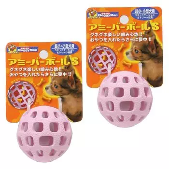Doggyman Amiibar Ball S Set of 2 Dog S Size