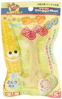 Doggyman Dog Toy Cam Cam Dental Cone Guruguru Ball Milk S Size