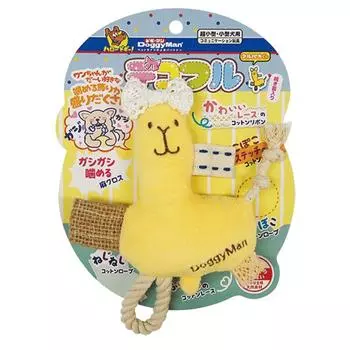 Doggyman Dog Toy Decoful Alpaca-kun