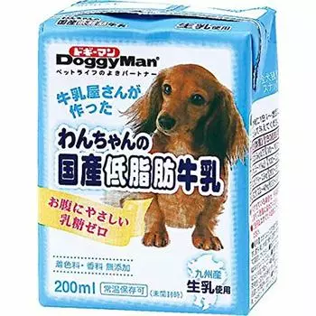 Doggyman Hayashi Домашнее молоко для собак 200 мл x 3 [Распродажа набора] обезжиренное