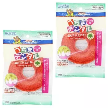 Doggyman Moofah Dental Donut Shape S x 2