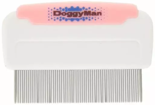 Doggyman Pet Dresser Отпугиватель блох Розовый розовый