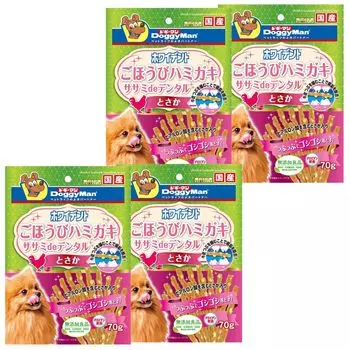 Doggyman Whydent Sasami de Dental Tosaka 70 г x 4 пакетика набор