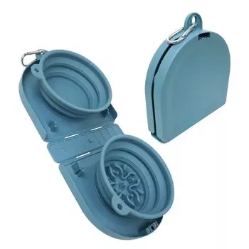 DOGPET Quick Eating Prevention Корм для собак и кошек, вода TPR ABS Disaster Prevention Синий Столовая посуда, Столовая посуда, Столовая посуда, Миска, Миска, Материал, Смола,