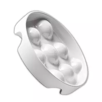 DOGPET Slow Feeder Pet Dog Cat Предотвращает раннее мытье посуды Маленький Средний Белая миска, Посуда, Посуда, Посуда, Еда, Собаки, Собаки, Кошки, Безопасный, Керамика,