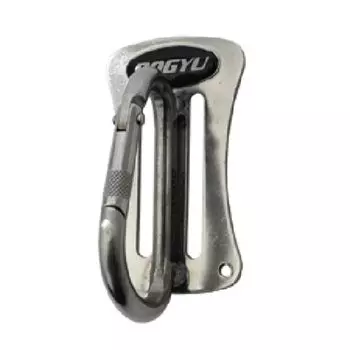 DOGYU Dogyu Sangyo Stainless Steel Carabiner Hook 85mm FS-2