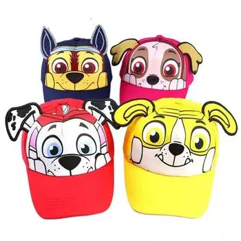 Doitbest детская бейсболка для детей от 2 до 8 лет в стиле хип-хоп, 2019 г., детская шляпа от солнца с рисунком собаки, кепки для мальчиков и девочек, кепки Snapback 2 to 8 years old темно-синий