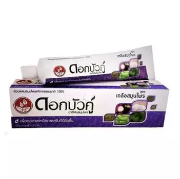 Зубная паста с солью и травами Dokbuaku (Двойной Лотос) 90 g