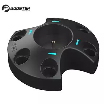 Док-станция для беспроводной зарядки Booster, зарядная подставка для массажного пистолета A2/светового меча/U1, 24 В, 1 А, быстрое беспроводное зарядное устройство