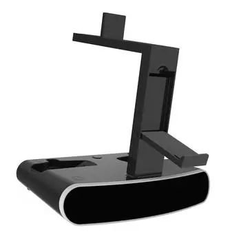 Док-станция для зарядки контроллера с гарнитурой VR. Подставка для дисплея. Зарядная станция для контроллера и светодиодные индикаторы. Компактный размер.