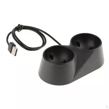 Док-станция для зарядки с двумя контроллерами. Держатель подставки для переноски. Можно заряжать 2 контроллера одновременно.