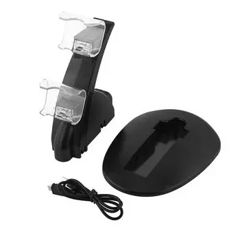 Док-станция для зарядки USB Dual Charger для PS4 для контроллера Playstation 4 SlimPro