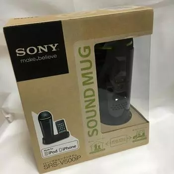 Док-станция SONY iPod/iPhone, совместимая с автомобильным прикуривателем, черная SRS-V500IP/B