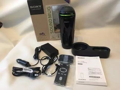 Док-станция SONY, совместимая с автомобильным прикуривателем, черный iPod/iPhone SRS-V500IP/B