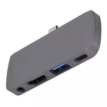 Док-станция USB C для мультимедийного интерфейса высокой четкости 4 в 1 HD TV Hub адаптер