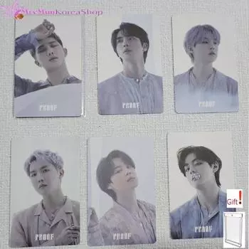 Доказательство BTS HYBE Lucky Draw Cards