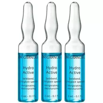 Доктор Ампулы. Grandel Hydro Active 3 мл 3 шт. Глубокое увлажнение