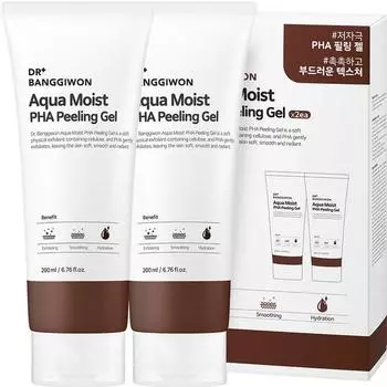 Доктор. Bang Ki-won Aqua Moist PHA Peeling Gel, 200мл, 2 шт Известная корейская косметика