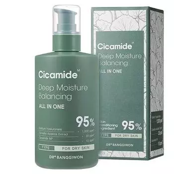 Доктор. Bang Ki-won Cicamine Deep Moisture Balancing All-in-One, 300мл, 1 штука, лучшая мужская косметика Кореи