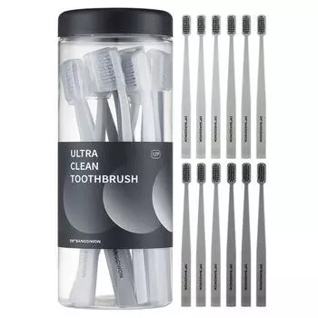 Доктор. Bang Kiwon Clean Tartar Care Зубная щетка со спиральной щетиной 12 шт. Корейская зубная щетка, здоровье зубов