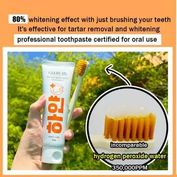 Доктор. Белая стоматологическая зубная паста 1pcs