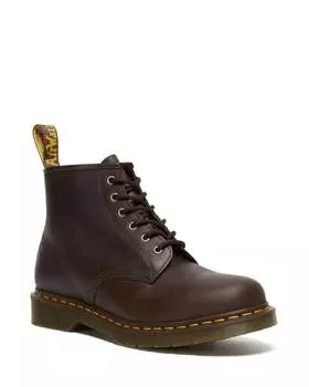 Доктор. Ботинки Martens 101 Crazy Horse 44 коричневый