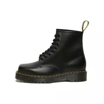 Доктор. Ботинки Martens 1460 Bex Squared Toe Leather Lace Up Boot, черные, унисекс, 27886001 36