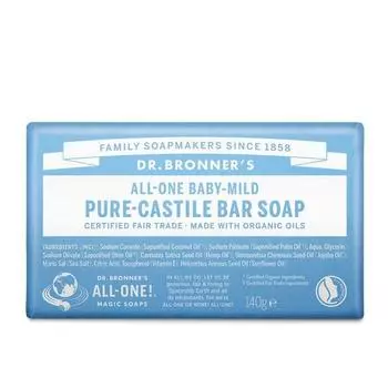 Доктор. Bronner s Baby Mild Pure Кастильский бассап 140г, 1 шт.