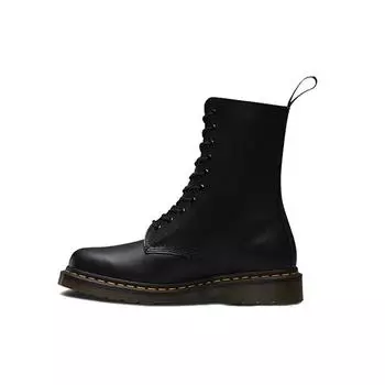 Доктор. Черные кроссовки унисекс из гладкой кожи Martens 1490 10092001 36