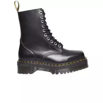 Доктор. Черные женские кроссовки Martens 1490 Quad Squared Boot 31147001 38
