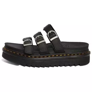 Доктор. Черные женские кроссовки Martens Blaire Slide Hydro 25456001 36
