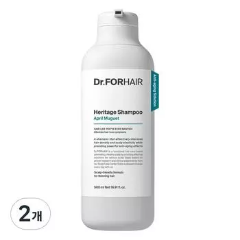 Доктор. Для волос и кожи головы Anti-Aging Heritage Shampoo April Muguet Fragrance, 500 мл, 2 шт.