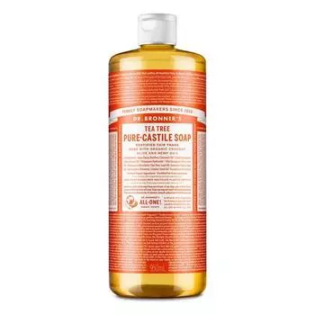 Доктор. Гель для душа Bronus Tea Tree Pure Castille, 950 мл, 1 корейская косметика