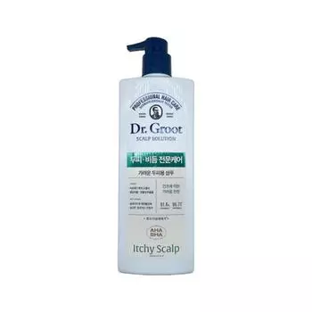 Доктор. Groot Scalp Solution Шампунь для зудящей кожи головы с зеленым цитрусовым ароматом, 700 мл, 1 шт.