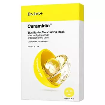 Доктор. Jart Ceramidin Skin Barrier Увлажняющая маска 22г, 5 шт., 1 шт.