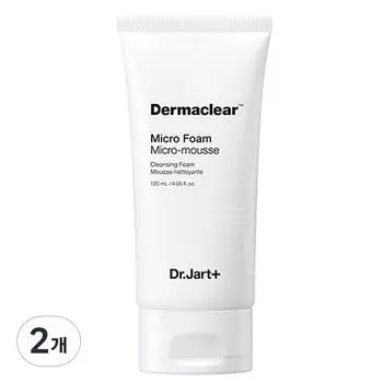 Доктор. Jart Derma Clear Очищающая микропенка, 120 мл, 2 шт.