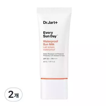 Доктор. Jart Every Sun Day Водостойкое солнцезащитное молочко SPF50+ PA++++, 30 мл, 2 шт.