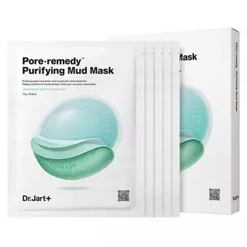 Доктор. Jart Pore Remedy Очищающая грязевая маска, 5 шт., 1 упаковка