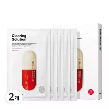 Доктор. Jart The Mask Microjet Clearing Solution Pack 27г, 5 шт., 2 шт.