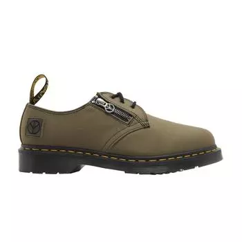 Доктор. Кроссовки унисекс Martens Babylon LA x 1461 Olive Green Olive-Canvas Black-Wanama 27990335