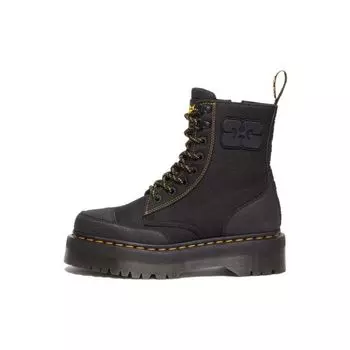 Доктор. Martens GANNI x Jadon Platform Boot Extra Tough Кроссовки унисекс Черные 31794001 36