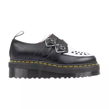 Доктор. Martens Lazy Oaf x Buckle Creeper Low Черно-белые мужские кроссовки 25315009 36