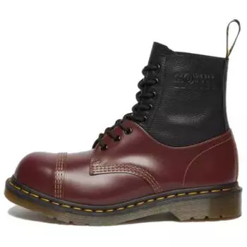 Доктор. Martens MM6 Maison Margiela x 1460 Twisted and Reimagined Oxblood Black Unisex Sneakers Red 32186601