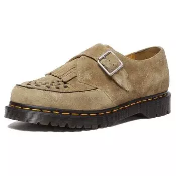 Доктор. Martens Ramsey Suede Kiltie Buckle Creepers Savannah Tan унисекс кроссовки 31501439 38