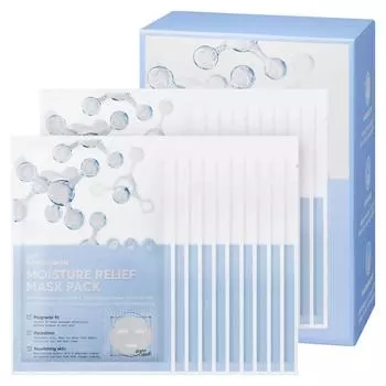 Доктор. Маска-уход Bang Ki-won Moisture Relief Mask Pack 23 мл, 1 упаковка, 20 штук