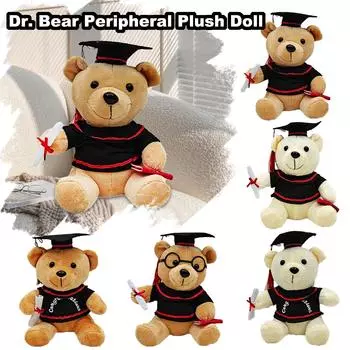 Доктор. Медведь Периферийная Плюшевая Кукла Кукла, Милые Плюшевые Игрушки Милая Имитация Плюша One Size