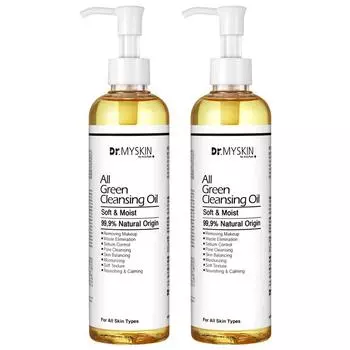 Доктор. Очищающее масло My Skin All Green, 300 мл, 2 шт.