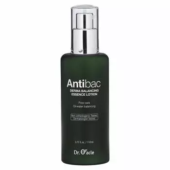 Доктор. Oracle, Antibac, лосьон-эссенция для балансировки кожи, 3,72 жидких унций (110 мл)
