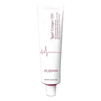 Доктор. Qman Type One T1 Collagen 100 One Hundred Red Cream Pack 50 г Отшелушивающая упаковка для улучшения состояния морщин, 1 шт., 1 шт.