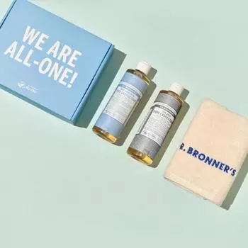 Доктор. Специальное предложение Bronner s Baby Mild & Earl Grey Pure Castile Soap Duo + полотенце бесплатно